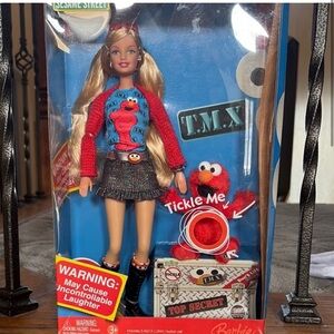 Barbie T.M.X. Doll with Red and Blue Elmo Outfit